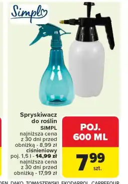 Carrefour Spryskiwacz ciśnieniowy oferta