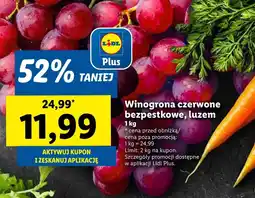 Lidl Winogrona Limit oferta