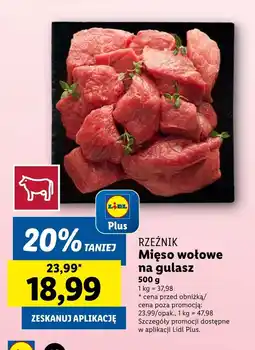 Lidl Mięso wołowe Rzeźnik oferta