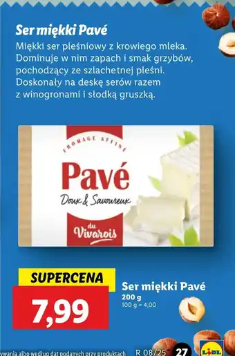 Lidl Ser pleśniowy Pavé oferta