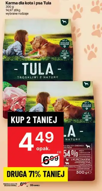 Delikatesy Centrum Karma dla psa Tula oferta