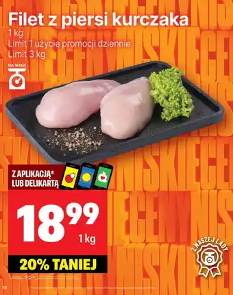 Delikatesy Centrum Filet z piersi kurczaka Limit oferta