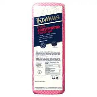 Delikatesy Centrum Krakus Szynka konserwowa 2,5 kg oferta