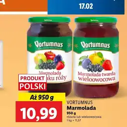 Lidl Marmolada Vortumnus oferta