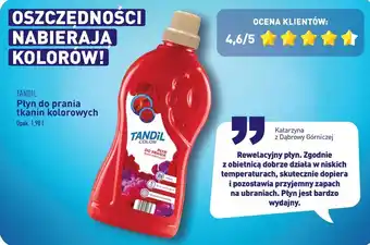 ALDI Płyn do prania color Tandil oferta