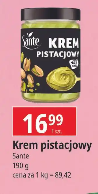 E.Leclerc Krem pistacjowy Sante oferta