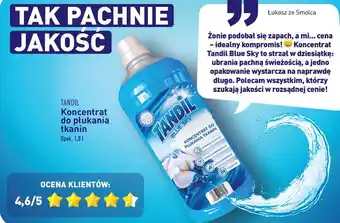 ALDI Koncentrat do płukania tkanin blue sky Tandil oferta