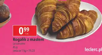 E.Leclerc Croissant z masłem La Lorraine oferta