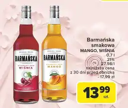 Carrefour Wódka Barmańska Wiśniowa oferta