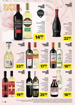 Carrefour Wino wytrawne Black Doktor Bostavan oferta