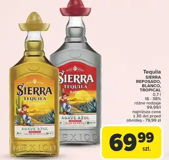 Carrefour Tequila Sierra Gold oferta