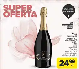 Carrefour Wino Millesimato Prosecco oferta