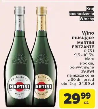 Carrefour Wino Martini Asti Dolce oferta