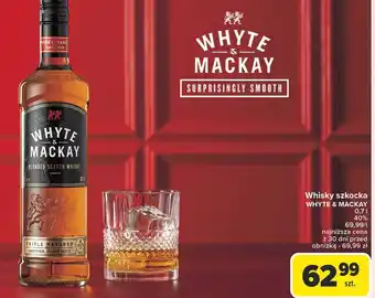 Carrefour Whisky Whyte & Mackay oferta