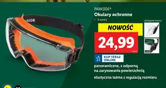 Lidl Okulary ochronne Parkside oferta