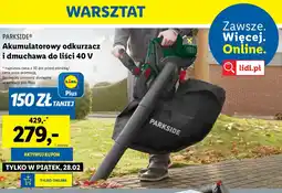 Lidl Odkurzacz i dmuchawa 2600 w Parkside oferta