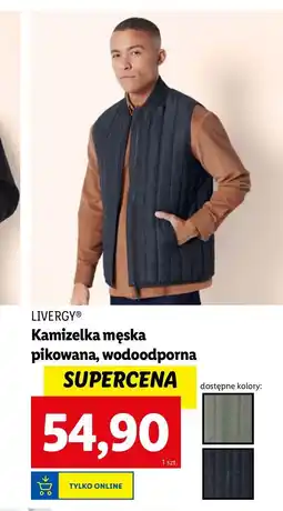 Lidl Kamizelka męska Livergy oferta