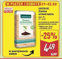 ALDI Ziemia uniwersalna Gardenline oferta