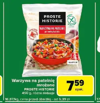 Carrefour Express Warzywa na patelnie po meksykańsku Iglotex Proste Historie oferta