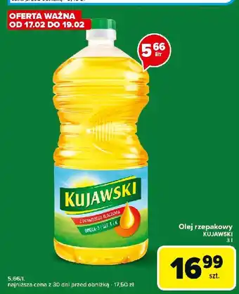 Carrefour Express Olej rzepakowy Kujawski oferta