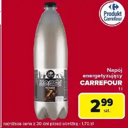 Globi Napój energetyzujący Carrefour Classic oferta