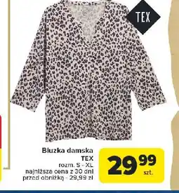 Carrefour Bluzka damska rozm. s-xl Tex oferta