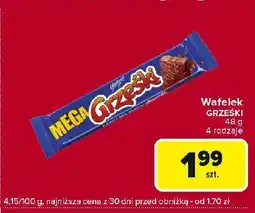 Globi Wafelek kakaowy w czekoladzie deserowej Grześki Mega oferta