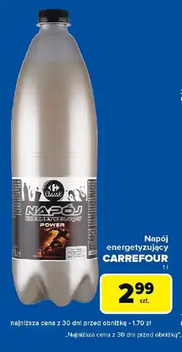 Carrefour Express Napój energetyzujący Carrefour Classic oferta