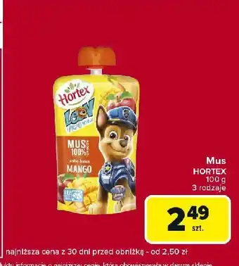 Globi Mus banan jabłko mango Hortex Leon oferta