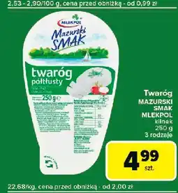 Carrefour Express Twaróg chudy Mazurski Smak oferta