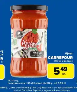 Carrefour Express Ajvar ostry Carrefour oferta