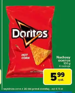 Carrefour Express Chipsy kukurydziane o smaku ostrej papryki Doritos oferta