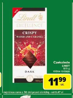 Carrefour Express Czekolada crispy wafer Lindt Excellence oferta