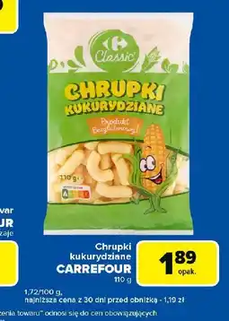 Carrefour Express Chrupki kukurydziane Carrefour oferta