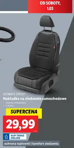 Lidl Nakładka na siedzenie samochodowe Ultimate Speed oferta