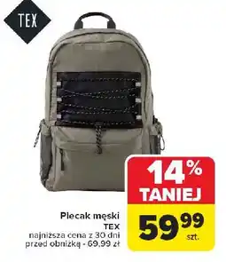 Carrefour Plecak męski Tex oferta