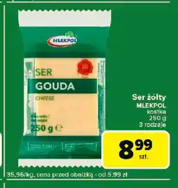 Carrefour Express Ser gouda - kawałek Mlekpol oferta