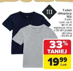 Carrefour T-shirt chłopięcy 3-14 lat Tex oferta