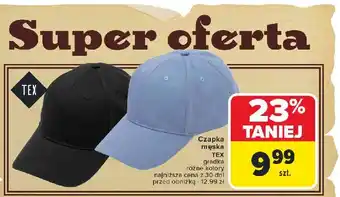 Carrefour Czapka męska Tex oferta