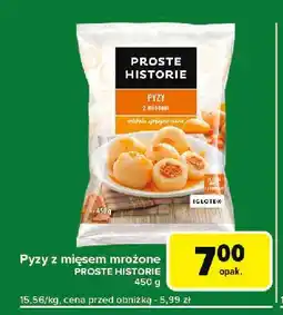 Carrefour Express Pyzy z mięsem Iglotex Proste Historie oferta