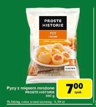 Carrefour Express Pyzy z mięsem Iglotex Proste Historie oferta