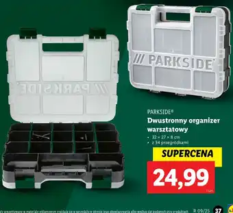 Lidl Organizer warsztatowy dwustronny 32 x 27 8 cm Parkside oferta