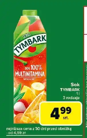 Carrefour Express Sok multiwitamina Tymbark 1936 oferta