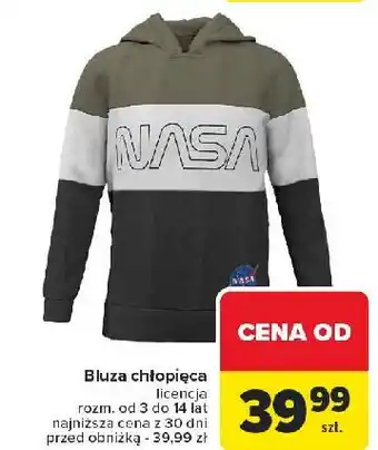 Carrefour Bluza chłopięca 3-14 lat oferta