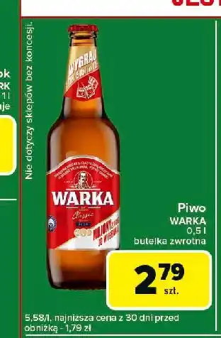 Carrefour Express Piwo Warka oferta