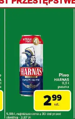 Carrefour Express Piwo Harnaś Jasne Pełne oferta