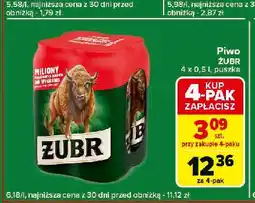 Carrefour Express Piwo Żubr 1768 oferta