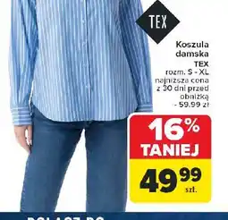 Carrefour Koszula damska jeans s-xl Tex oferta