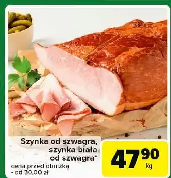 Carrefour Express Szynka biała od szwagra Krakus Animex oferta