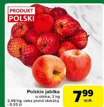 Carrefour Express Jabłka polska oferta